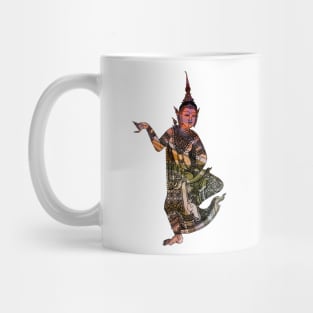 Thailand Kinnaree – Figure Of Thai Spiritual Good Fortune Mug